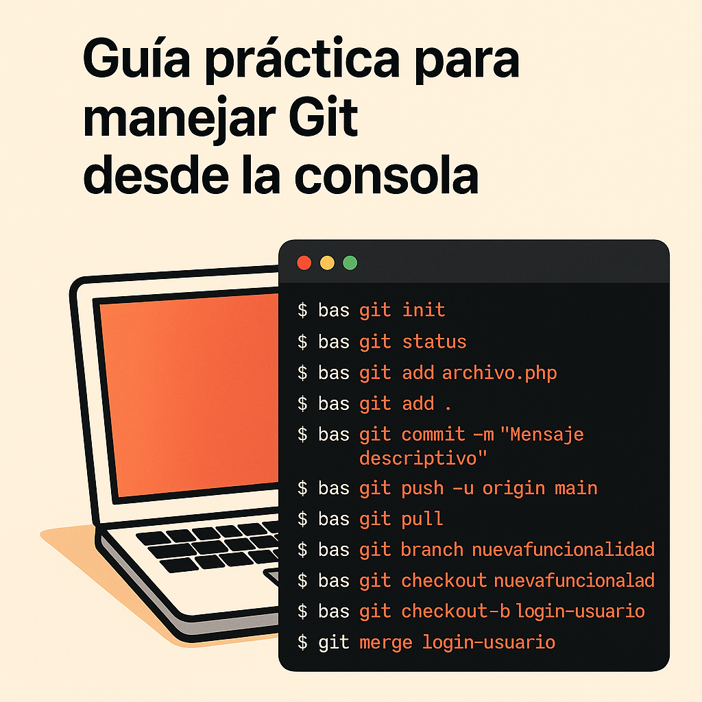 Guía práctica para manejar Git desde la consola
