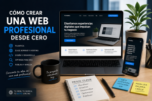 Cómo crear una web profesional desde cero